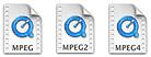 Icons MPEG files